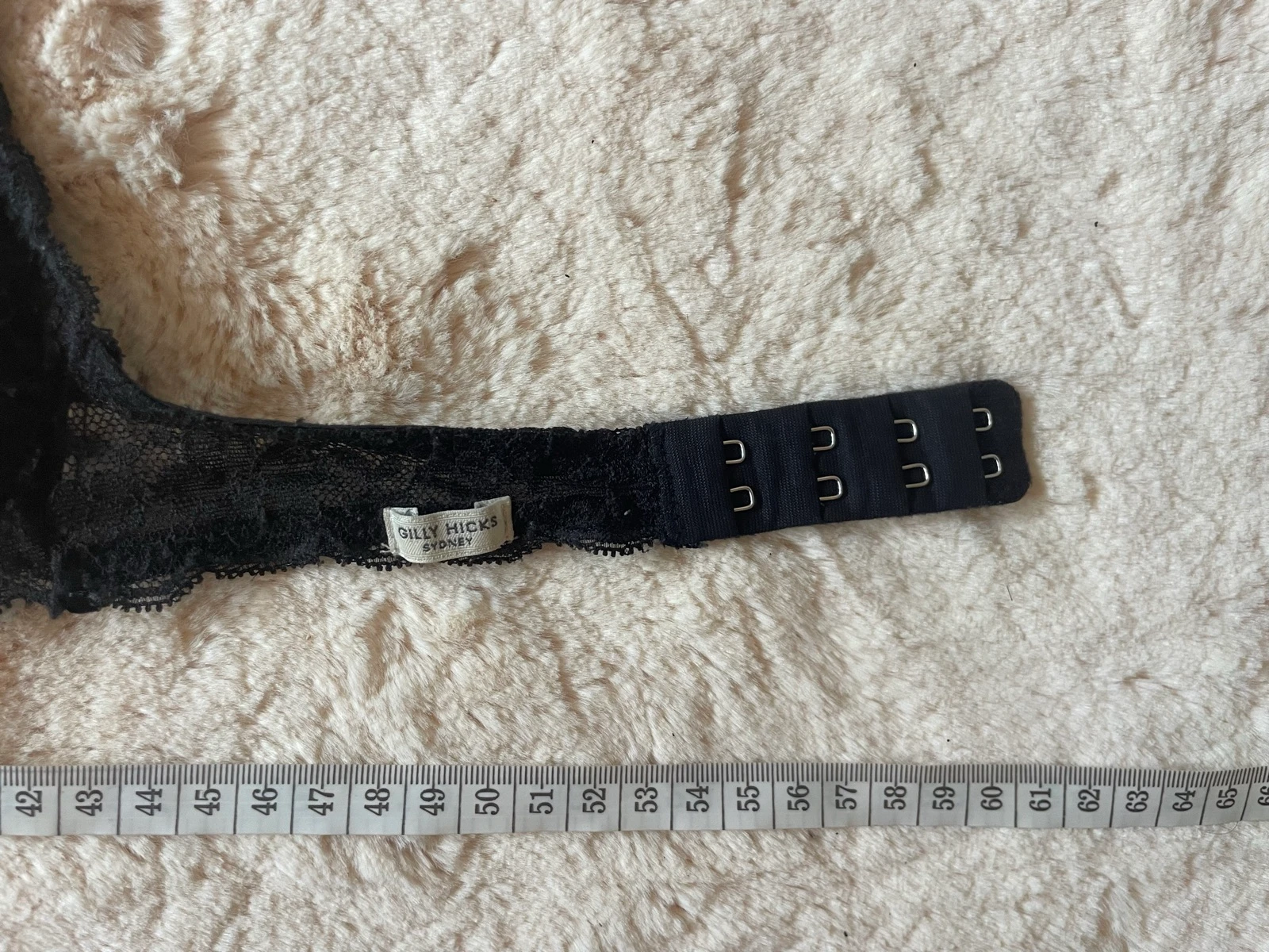 Zwarte kanten bralette beha – Maat S – photo 5